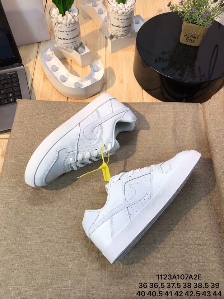 Nike SB Delta Force VULC All White Shoes